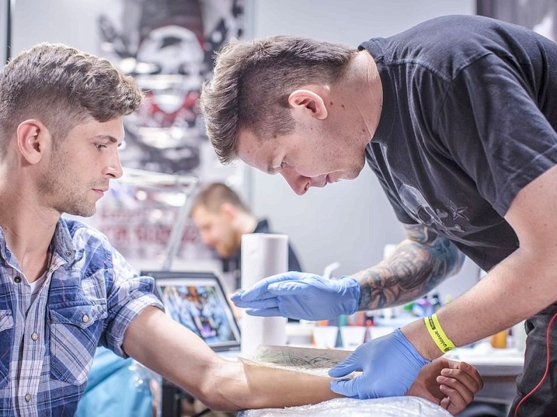 Tattoo & Piercing Convention in Dortmund.