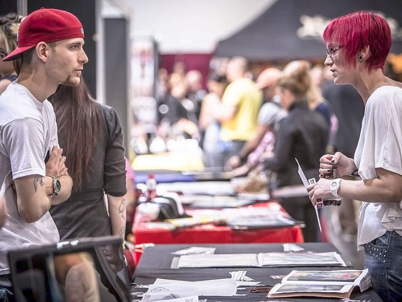 Tattoo & Piercing Convention in Dortmund.