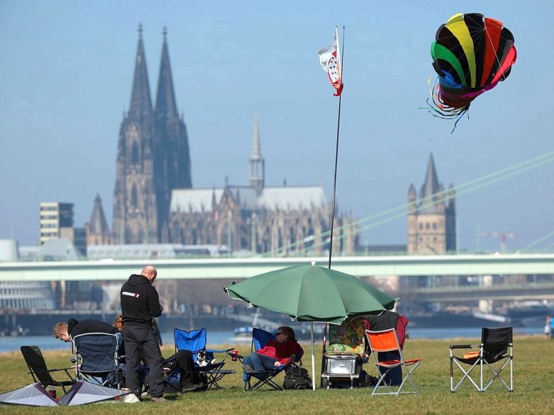 Picknick in Köln - so schön kann ein Sonntag sein.