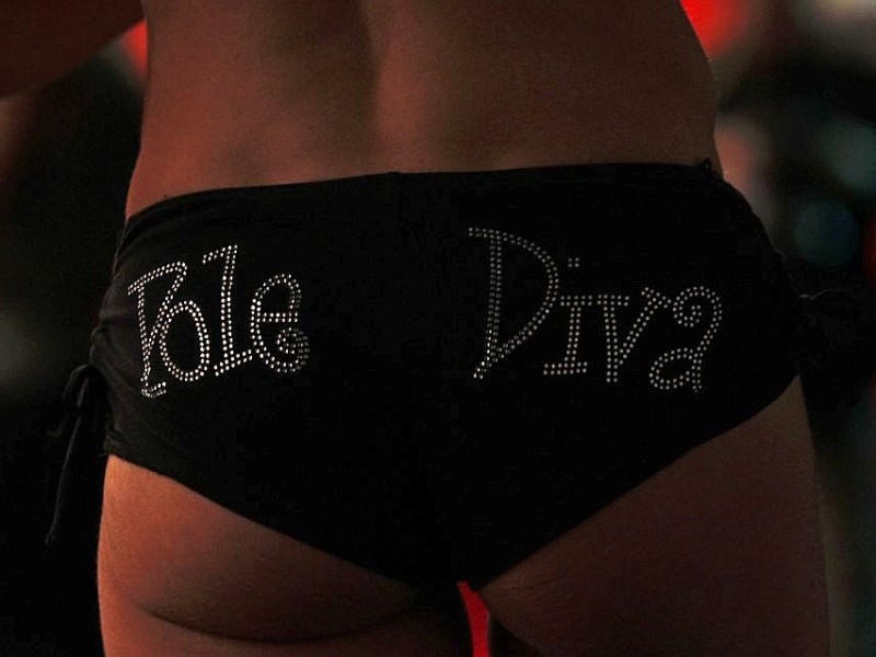 Ein Pole-Dance-Wettbewerb in Buenos Aires.