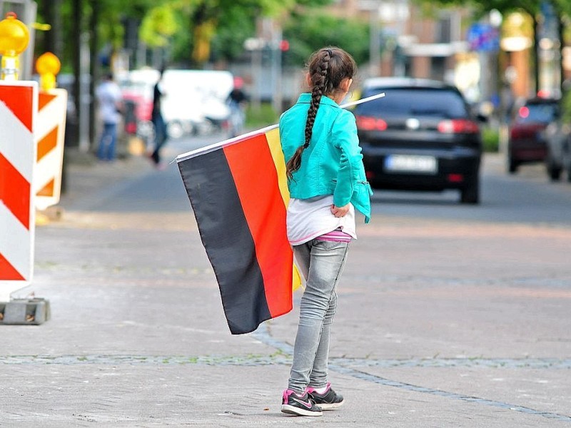 Public-Viewing in Gladbeck.