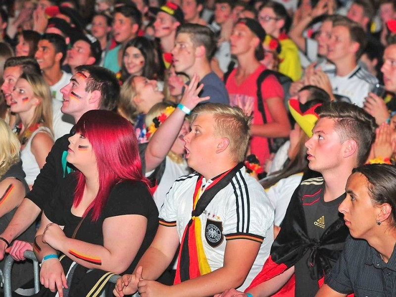 Public-Viewing in Gladbeck.