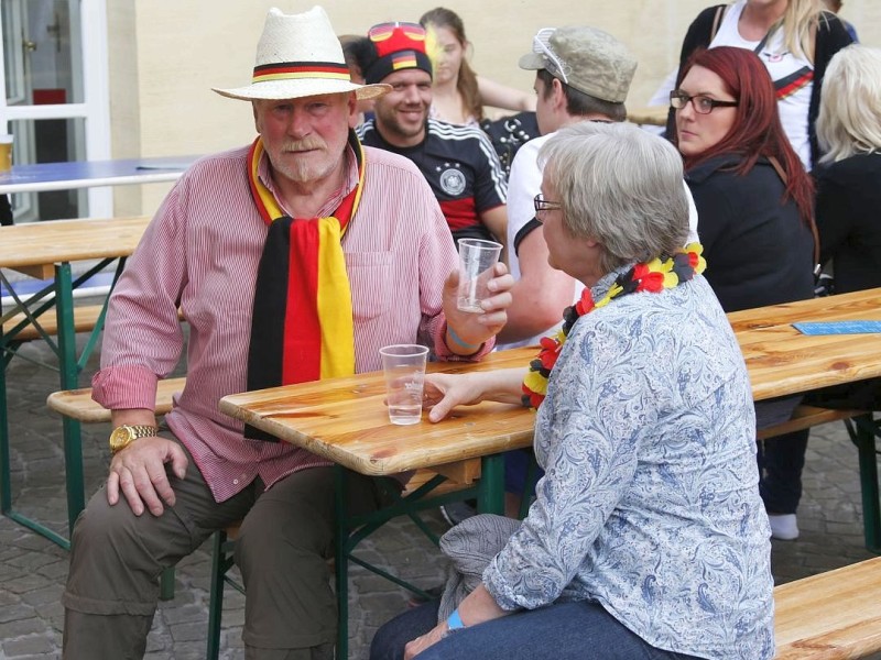 Public Viewing in Velbert Neviges.