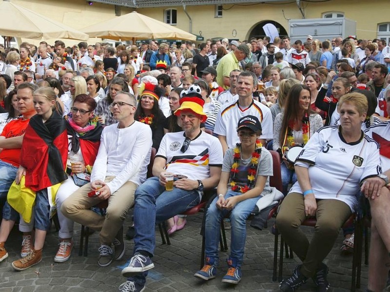 Public Viewing in Velbert Neviges.
