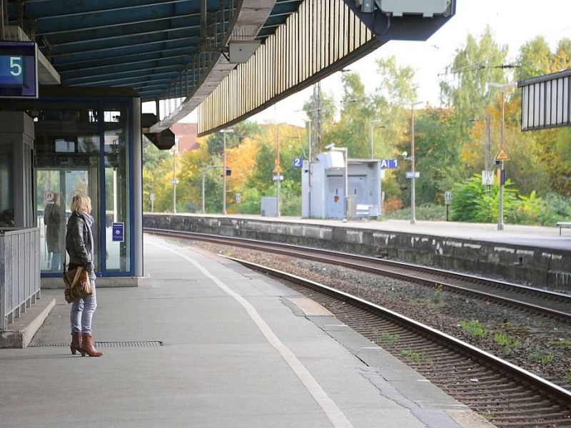 Auch am Hauptbahnhof in Mülheim fielen Mittwoch viele Zugverbindungen aus.