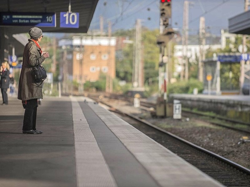 Durch den Streik der Lokführer sind viele Vebindungen am Essener Hbf am Mittwoch ausgefallen.