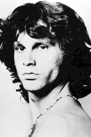 Jim Morrison, der Frontmann ...