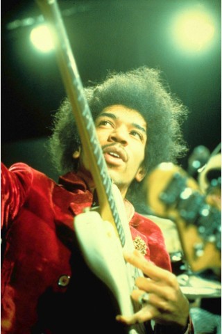 ... und Jimi Hendrix, der am 18. September 1970 im ...