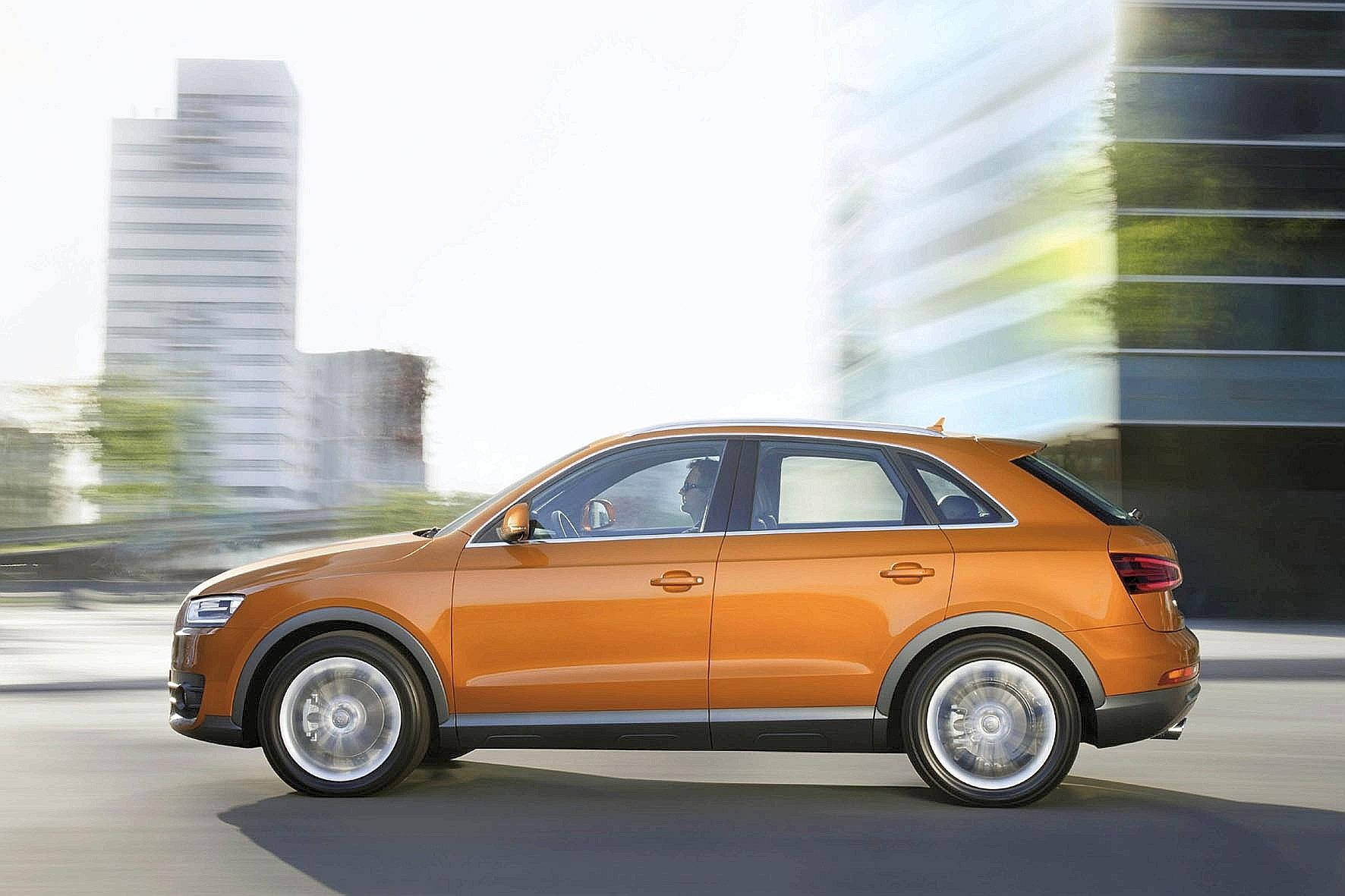 Mit dem Q3 erweitert Audi seine Q-Familie und stellt Q5 und Q7 einen kleinen Bruder zur Seite.
Foto: Audi
