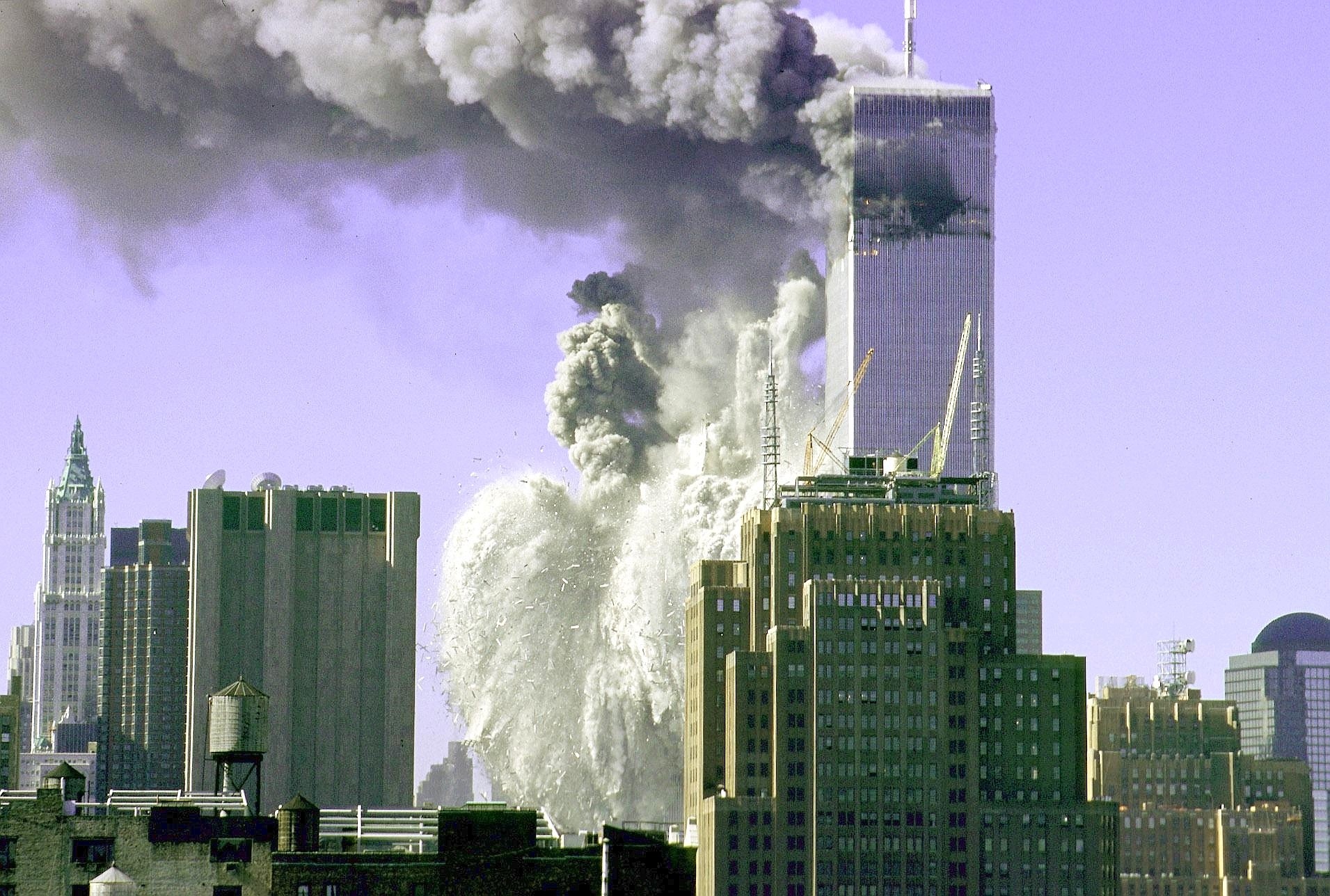 Теракт башен близнецов 11 сентября 2001