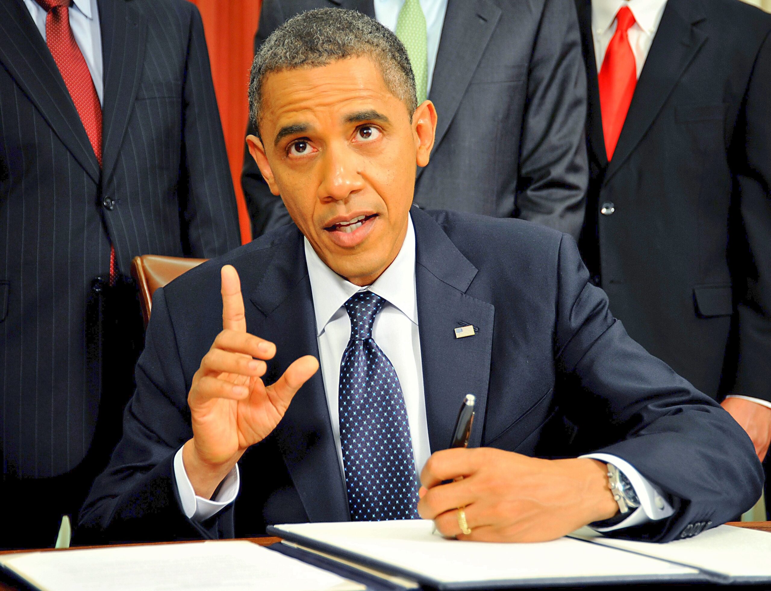 ...Kollegen US-President Barack Obama. In diesem Jahr ist der US-Präsident wieder die Nummer 1. Der 50-Jährige ist laut Forbes-Magazin der mächtigste Mann der Welt.