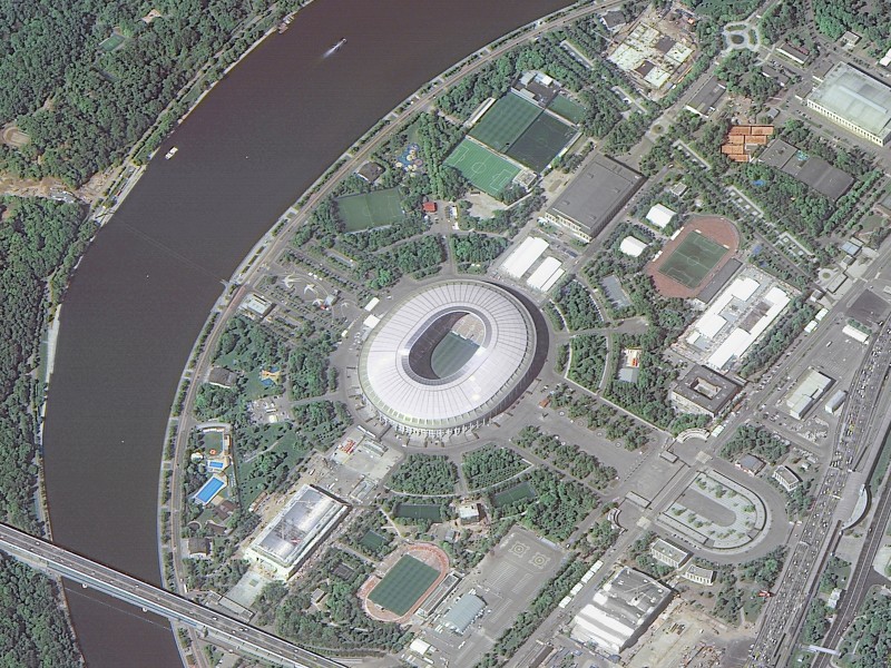 Das mit Abstand größte WM-Stadion ist das Luzniki-Stadion in Russlands Hauptstadt Moskau – Austragungsort des Eröffnungsspiels und des Finales.