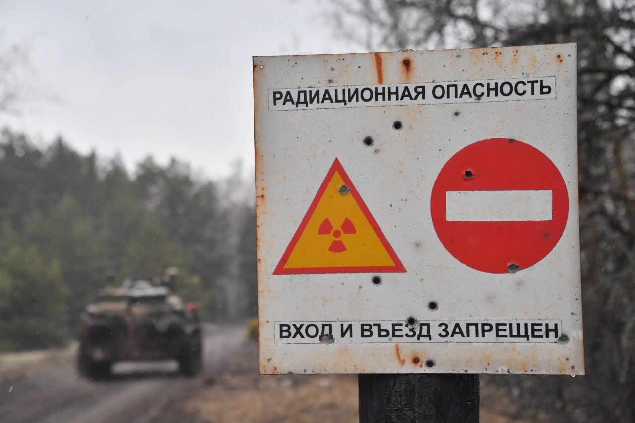 Wurden russische Soldaten in dem Gebiet rund um Tschernobyl verstrahlt? 