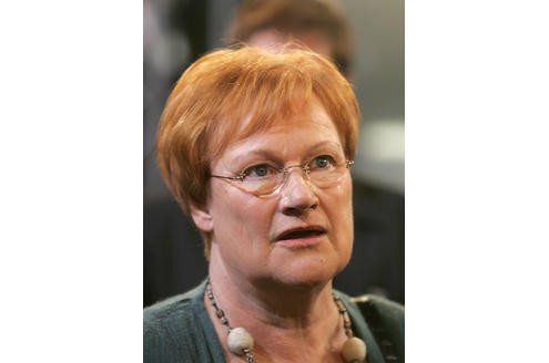 Tarja Halonen ist seit dem Jahr 2000 das erste weibliche Staatsoberhaupt Finnlands. 2006 wurde sie wiedergewählt.