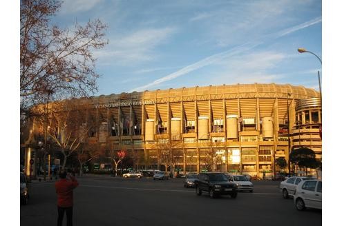 Das Estadio Santiago Bernabéu in Madrid war 18 Jahre Raúls Heimat.