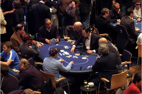 Das größte europäische Poker Turnier der European Poker Tour mit ca 500 Teilnehmern 2007 in Dortmund