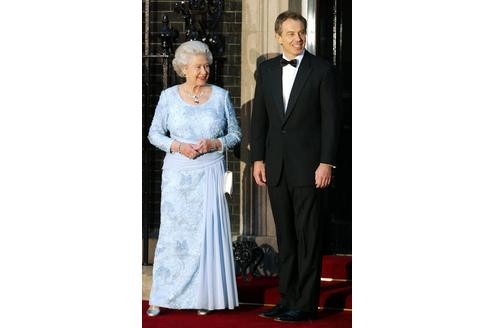 Tony Blair, britischer Premierminister von 1997 bis 2007, durfte die Queen ebenso treffen ...