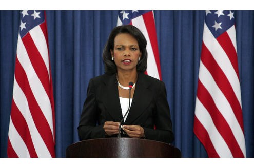 ...hatten die Vereinigten Staaten bereits drei Außenministerinnen. Auf Condoleeza Rice folgte...
