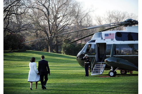 Am 31. März 2009 brachen der US-Präsident und Ehefrau Michelle zu ihrem ersten präsidentiellen Besuch in Übersee auf.