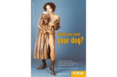 Würden Sie Ihren Hund anziehen?, will Moderatorin Andrea Kempter wissen.

© Martin Hangen