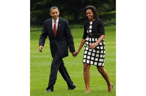 Schlappe: Barack und Michelle Obama auf dem Rückweg aus Kopenhagen. Obama war es nicht gelungen, die Olympischen Spiele 2016 nach Chicago zu holen.