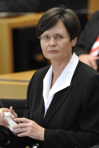 Christine Lieberknecht, CDU, ist neue Ministerpräsidentin von Thüringen. Foto: ap