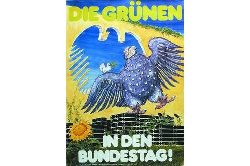 Die Grünen in den Bundestag! [1983] (c) Archiv Grünes Gedächtnis