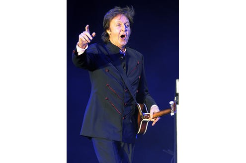 Im Dezember 2009 war McCartney sogar mit Ex-Beatle Ringo Starr auf Tour...