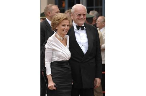 Nach dem Tod seiner Ehefrau Christiane heiratete Roman Herzog Alexandra Freifrau von Berlichingen. Da war er allerdings schon nicht mehr Bundespräsident.