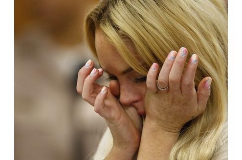 Diesmal half ihr auch die Beteuerung nicht: Ich sehe das nicht als Witz, das ist mein Leben. Das ist meine Karriere und alles, wofür ich mein Leben lang gearbeitet habe. Foto: afp