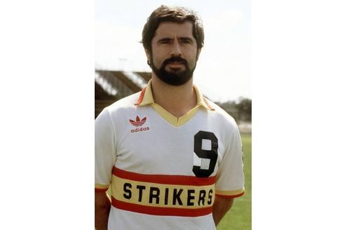 1979 - Gerd Müller spielt für kurze Zeit in den USA bei den Fort Lauderdale Strikers.