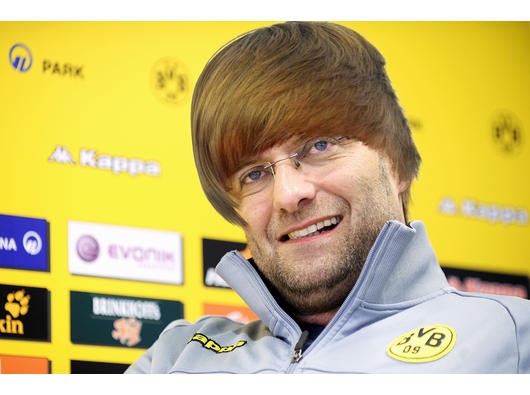 BVB-Trainer Jürgen Bieber...