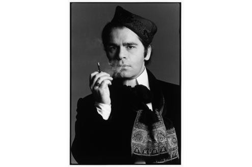 Glamour-Guru: Karl Lagerfeld, 1977. Foto: Francesco Scavullo, Motion Picture Group Inc.