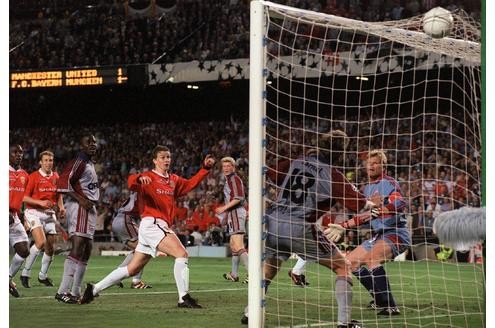 In der dritten Minute der Nachspielzeit war der so allgegenwärtige Bayerndusel mit einem Male aufgebraucht: Ole Gunnar Solskjaer machte den Traum der Bayern, das Champions-League-Finale 1999 gegen Manchester United zu gewinnen, zunichte.