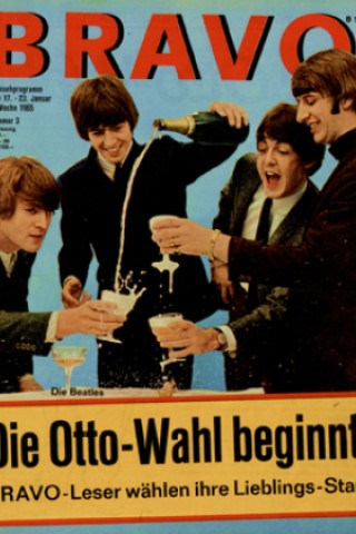 Die Beatles 1965 auf einem Bravo-Cover. © Bravo
