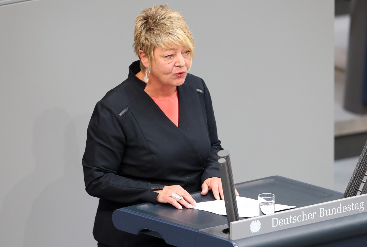 Ingrid Remmers (Die Linke) im Bundestag. Ein Archivfoto aus dem Jahr 2018. 