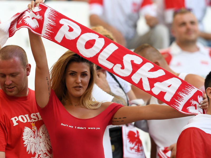 Umso besser war die Laune bei den polnischen Anhängern.