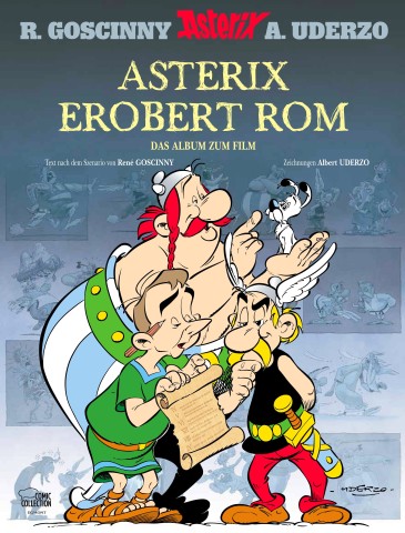 So sieht das Cover des neuen Asterix-Buches aus.
