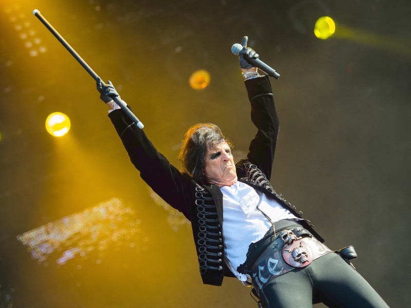 Alice Cooper trat am Samstag in Wacken auf.