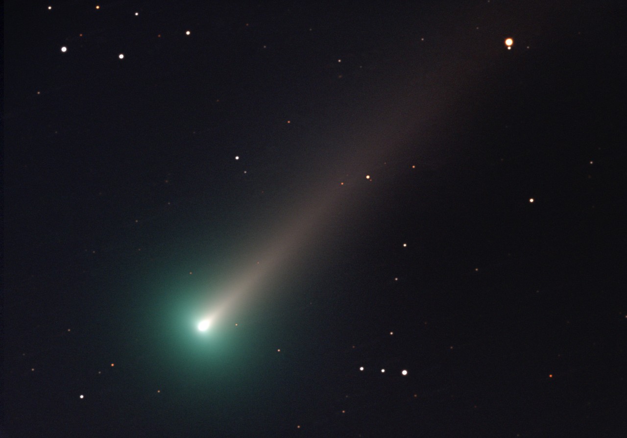 Am Wochenende können Interessierte einen Kometen beobachten.