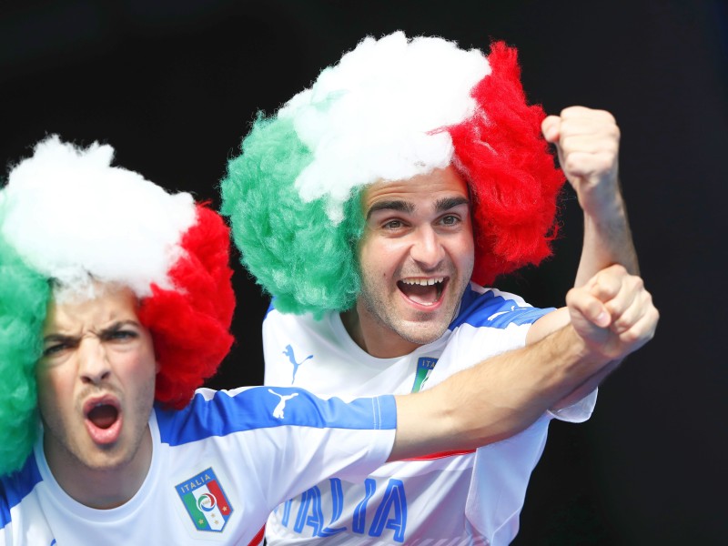 Gegner der Italiener im Viertelfinale wird am Samstag die deutsche Mannschaft sein.