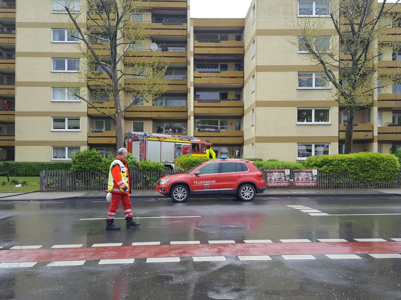 Die Straße war zeitweise gesperrt.