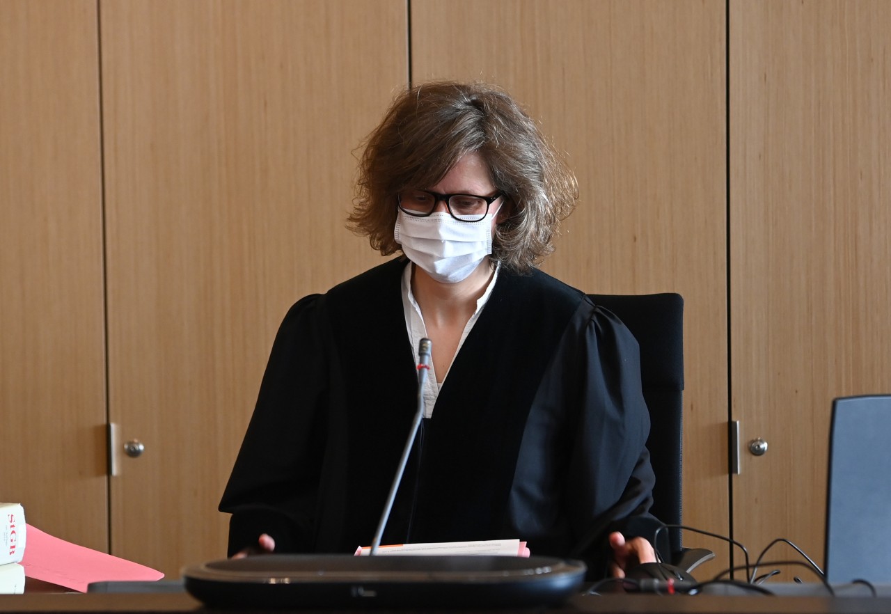 Die Vorsitzende Richterin Astrid Stammerjohann leitet der Prozess.