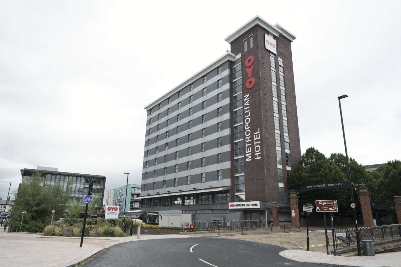 Unglück in diesem Hotel in Sheffield: Ein Fünfjähriger aus Afghanistan verlor hier sein Leben. 