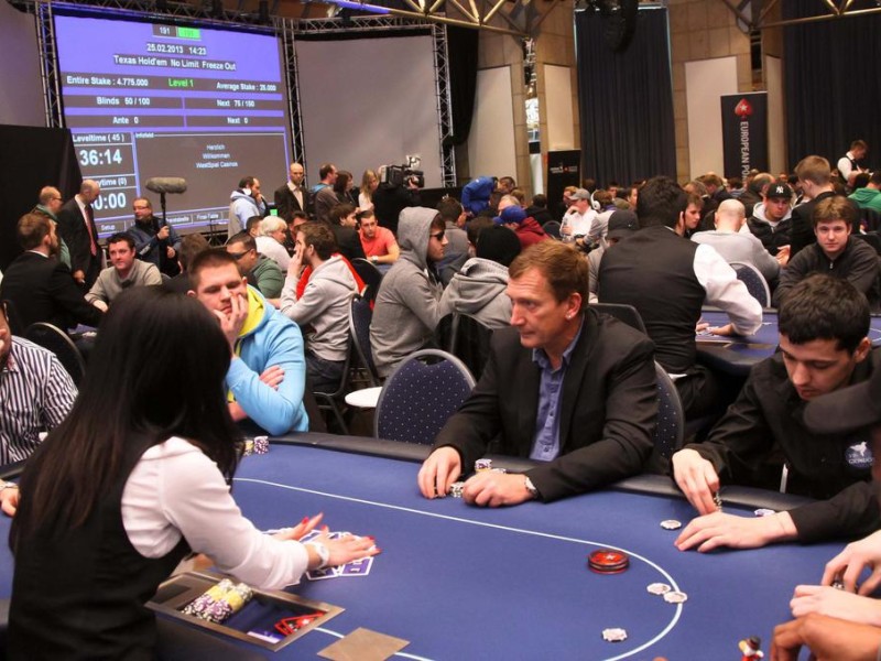 Europas größte Poker-Turnierserie ist seit Sonntag zu Gast in der Spielbank Hohensyburg.