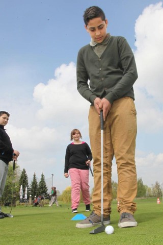 Das Golfspiel fördert die Schüler in mehrfacher Hinsicht.
