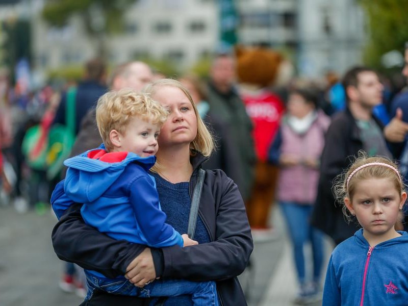 Am 3. Oktober liefen wieder tausende alte und junge Läufer um den Phoenix-See.