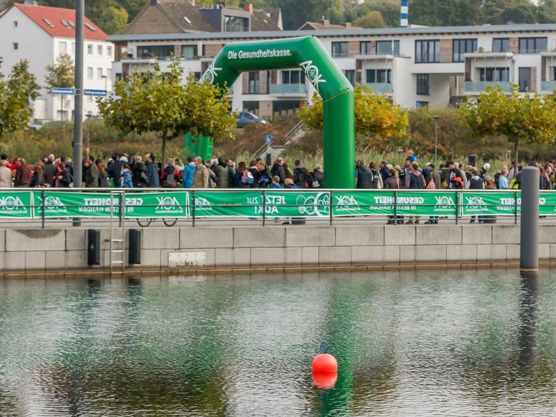 Am 3. Oktober liefen wieder tausende alte und junge Läufer um den Phoenix-See.