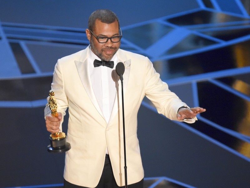 Dieser Mann schrieb Filmgeschichte: Jordan Peele gewann als erster Afro-Amerikaner den Oscar für sein Original-Drehbuch zu „Get Out“.