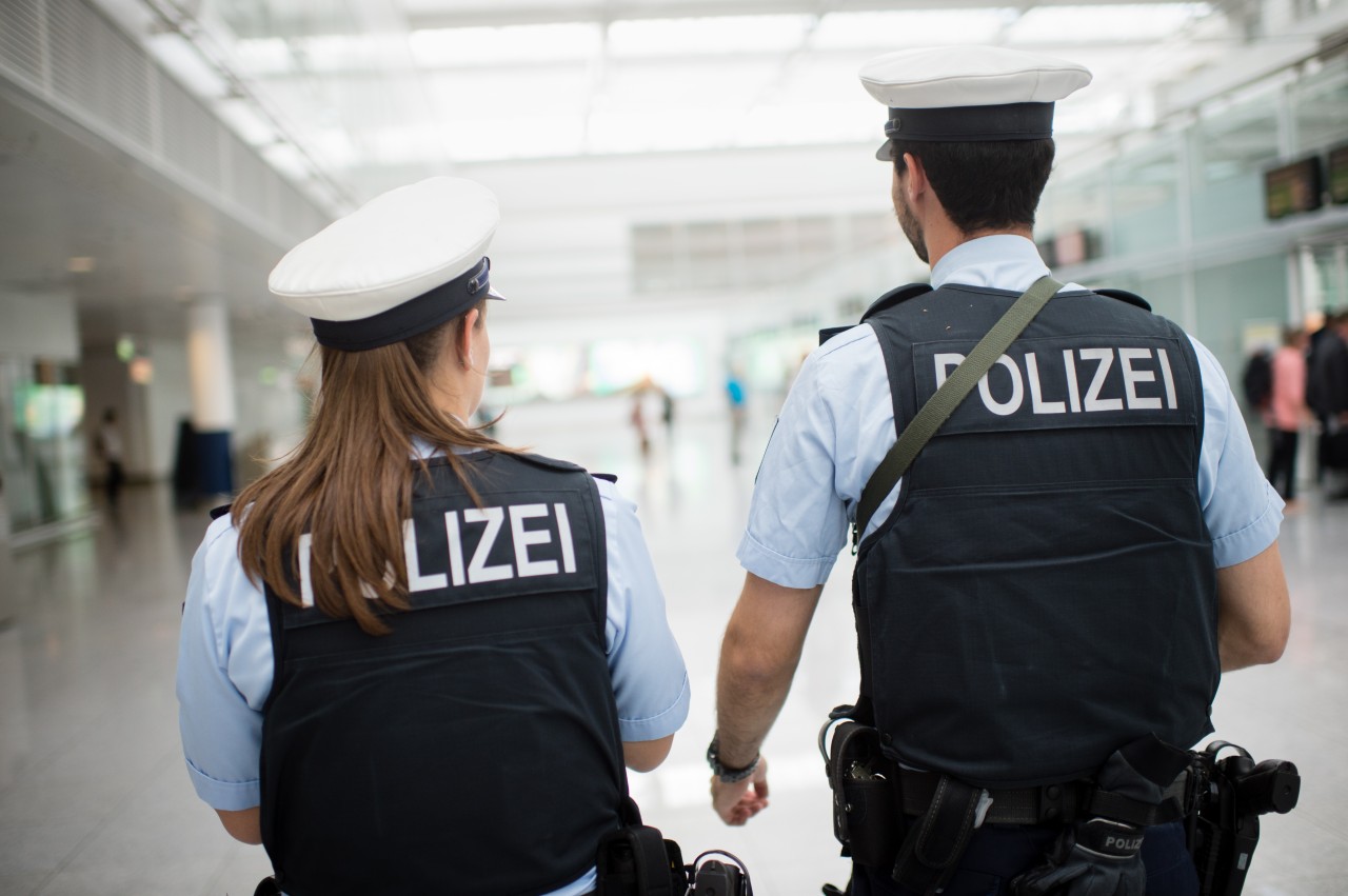 Beamte der Bundespolizei München. (Symbolbild)
